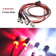 4 LED Light 2 White 2 Red for 1//10 1//8 Traxxas HSP Redcat RC Car Truck SUV A849