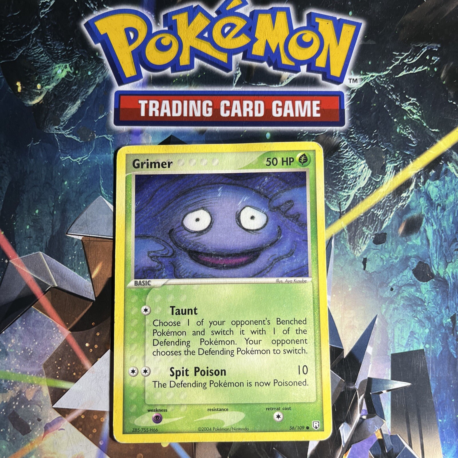 Pokémon TCG Silly Grimer EX Team Rocket Returns 56 Regular Common NM