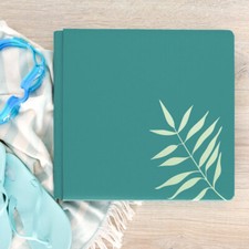 Creative Memories True 12x12 Paradise Palm Empress Teal Album w/o pgs/protectors