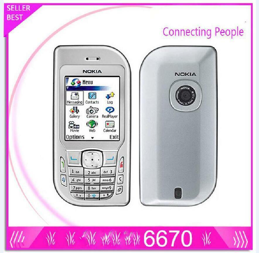 Original NOKIA 6670 UNLOCKED GSM Triband Camera Bluetooth