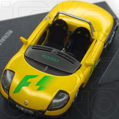 RENAULT SPORT SPIDER SAUTE VENT PACE CAR VITESSE 1:43 7711147971 YELLOW IN BOX