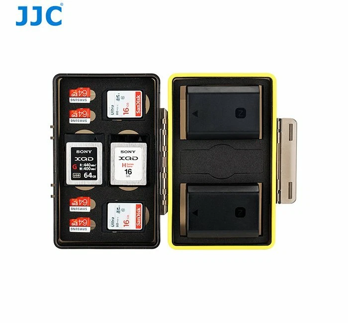 JJC BC-3UN1 Hard Case box for 2x Battery and various memory card SD MSD XQD - Image 2 of 4