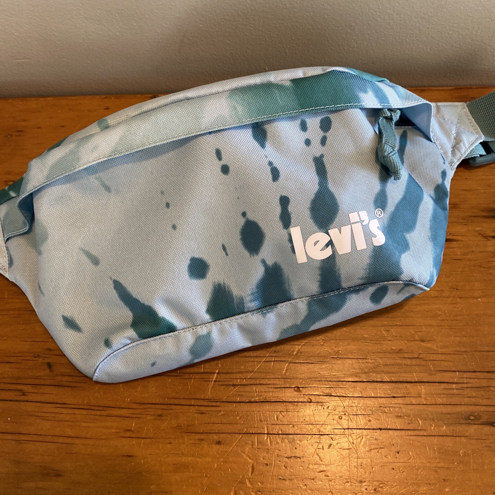 Levi’s Blue and Green Tie Dye Fanny Pack