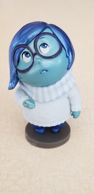 Disney Inside Out Sadness Cake Topper Play Figure