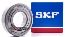SKF 6206 ZZ DEEP GROOVE BALL BEARING, METAL SHIELDED 30x62x16 mm