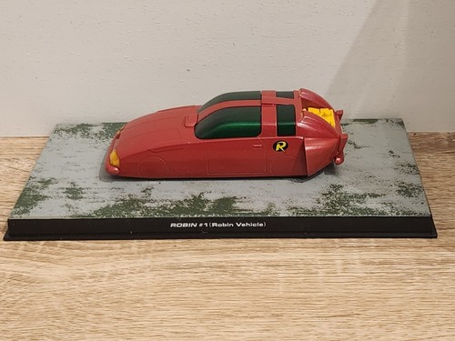 BATMAN AUTOMOBILIA ROBIN COMIC #1 ROBIN VEHICAL 1993 CAR COLLECTION DIE-CAST - Foto 3 di 3