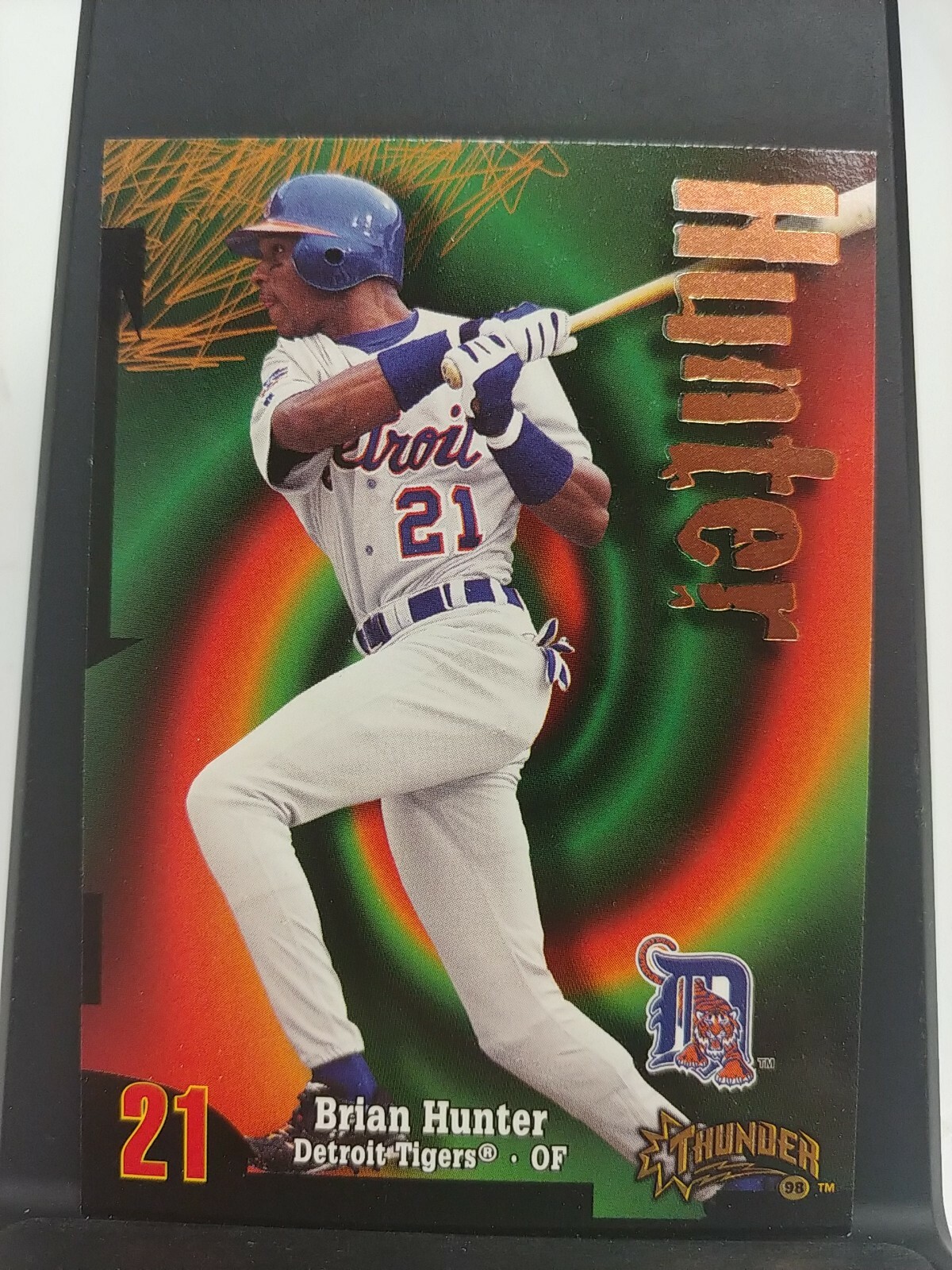 1998 Skybox Circa Thunder #148 Brian Hunter Detroit Tigers Baseball Card