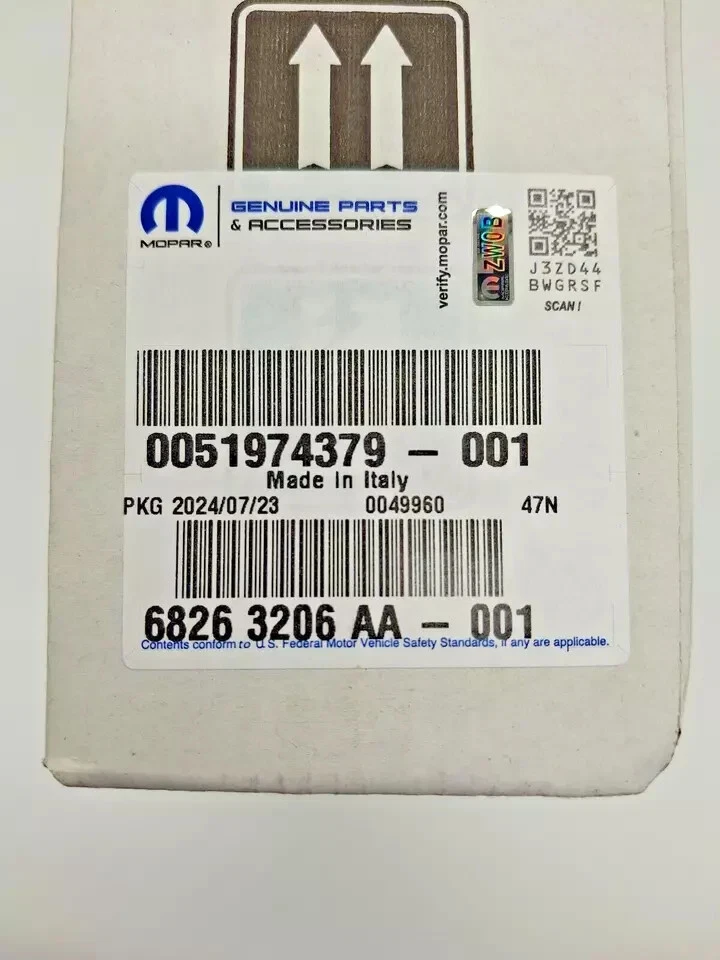 UNIDAD DE CONTROL DE BATERÍA 15-20 RAM PROMASTER CITY OEM NUEVO MOPAR 68263206AA Foto 2 de 2