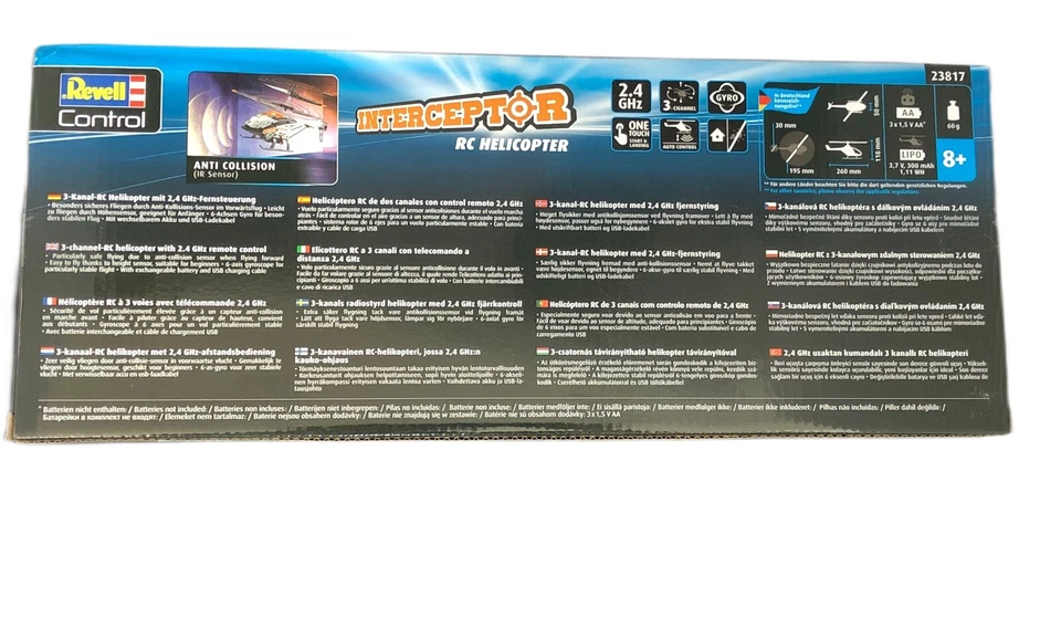 RC Helicopter Revell EasyFly Interceptor | Anti-Collision | Remote Control Toy - Image 3 of 4