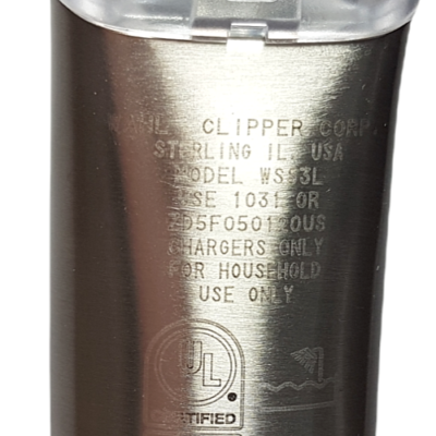 Wahl Lithium Ion Trimmer Stainless Steel WSS3L Wet Dry Handle Only