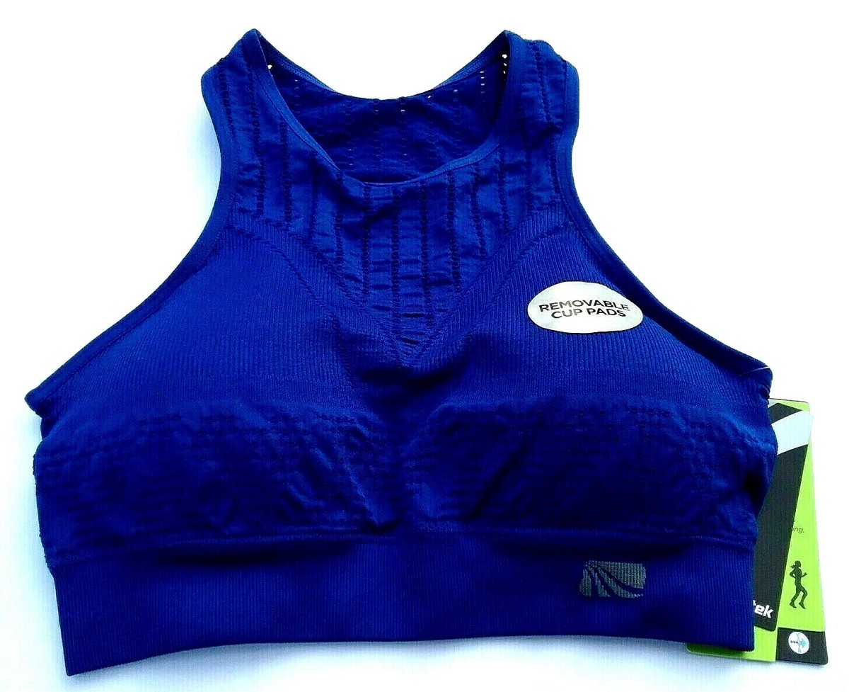 Marika Tek Size XS Mindy Seamless Sports Athletic Bra Blue