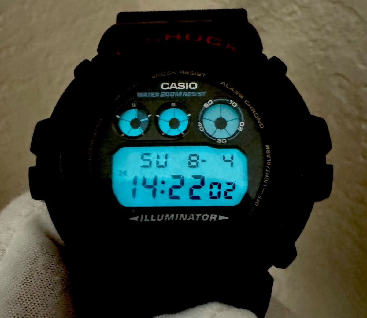 Casio G-Shock DW-6900WC-2BT WCCS Limited Blue Clear Coral Reef Model