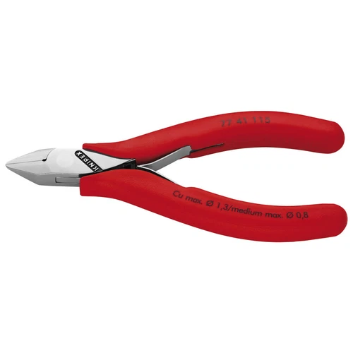 Knipex Elektronik-Seitenschneider 115 mm Nr. 7741 77 41 115 (Seitenschneider)