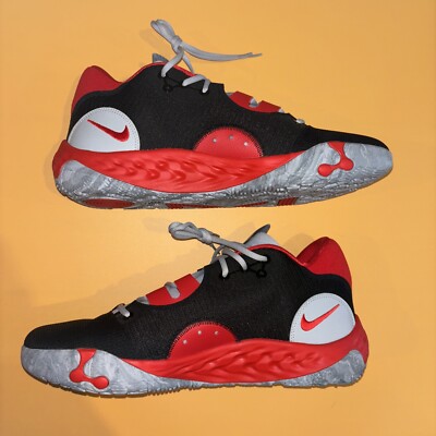 Nike PG 6 Paul George Bred Black/University Red/Wolf Grey Men's 16