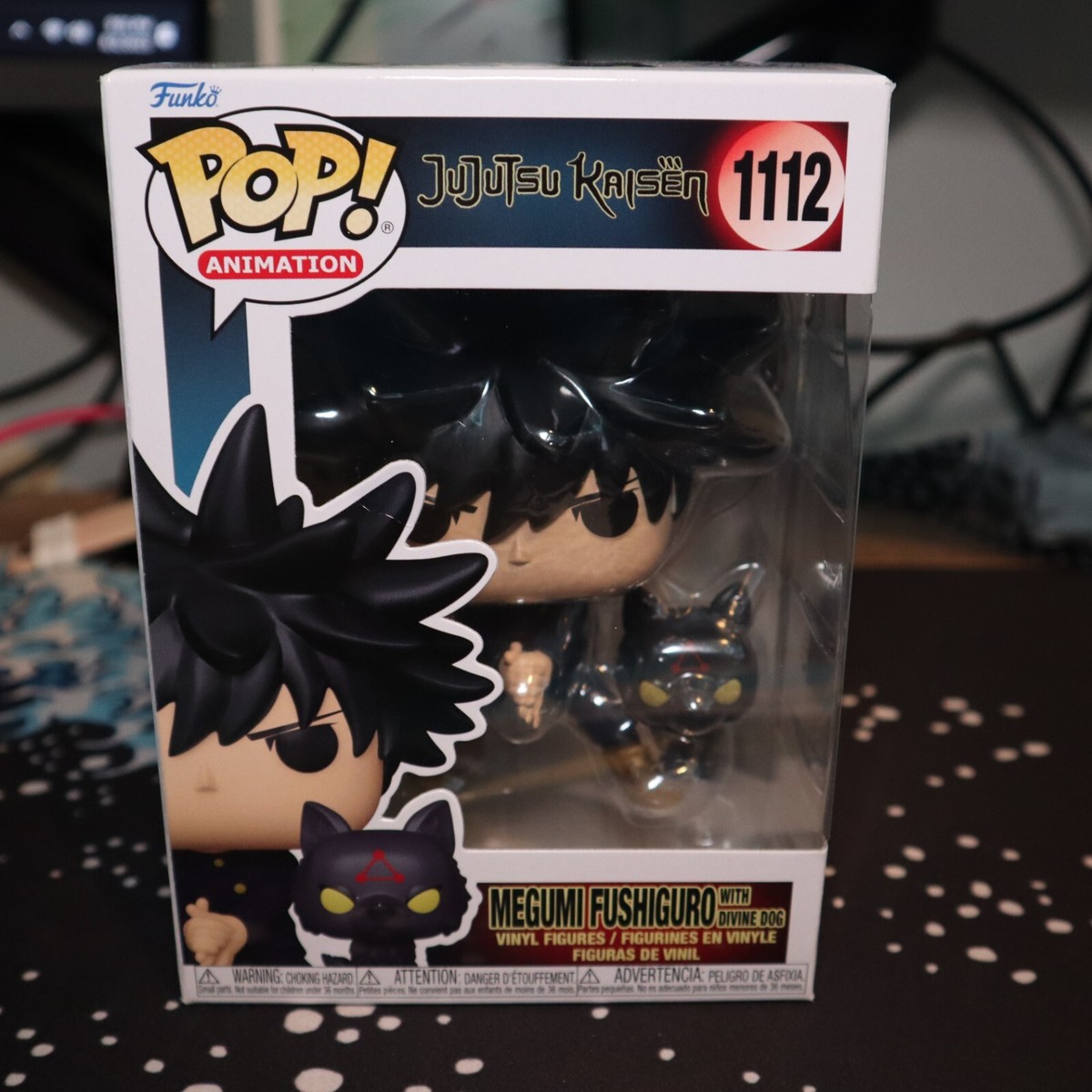 Megumi 千葉商品 Funko Pop! Vinyl: Jujutsu Kaisen - Megumi Fushiguro w/ Divine Dog