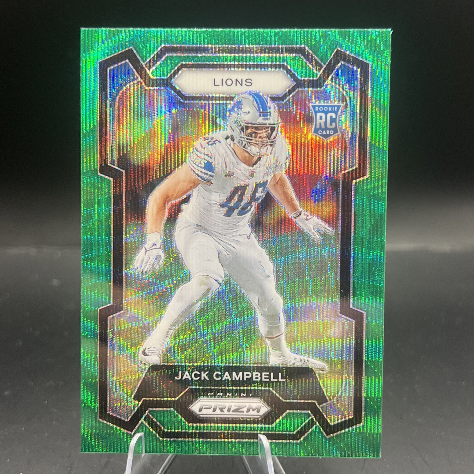 2023 Panini Prizm Jack Campbell #330 Green Wave
