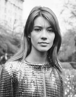 Francoise Hardy who present appearing Cabaret London's Savoy Hotel Old Photo