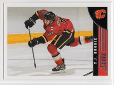 T.J. Brodie 13-14 Panini Score Hockey Base Common #71 Calgary Flames