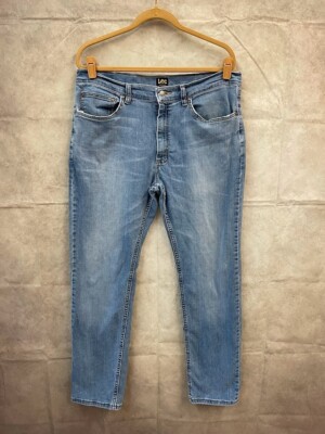 Lee Classic Fit Men's Blue Jeans Size 36x32