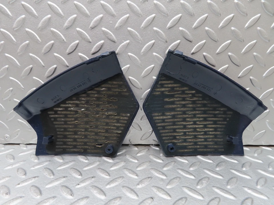 ⚙16892⚙ Mercedes-Benz C123 280CE Coupe Speaker Covers Pair Blue 1236802807 - Image 2 of 4