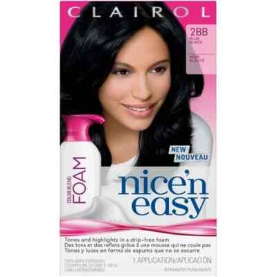Clairol Nice 'n Easy Color Blend Foam 2BB Blue Black. NEW/SEALED