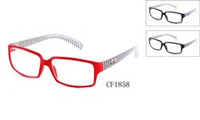 Rectangular Strip Fashion Clear Len Glasses Women Men office Thin Frame Quality