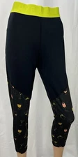 Wild Rye Jane Lite Crop Base Layer Leggings Women's NWT Size 8 Color Happy Hour