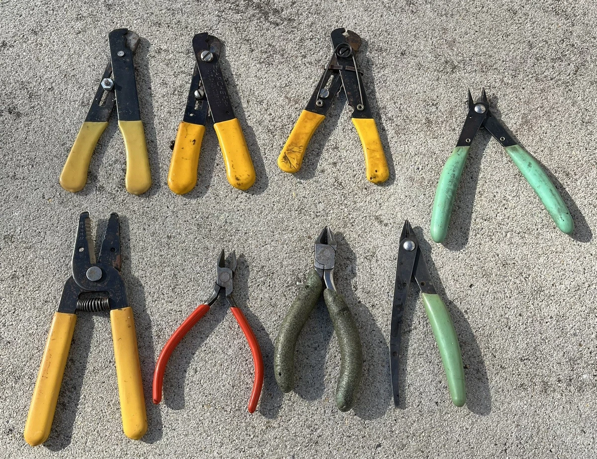 Lot Of 8 Archer Radio Shack Wire Strippers Cutters Precision Wire Cutters