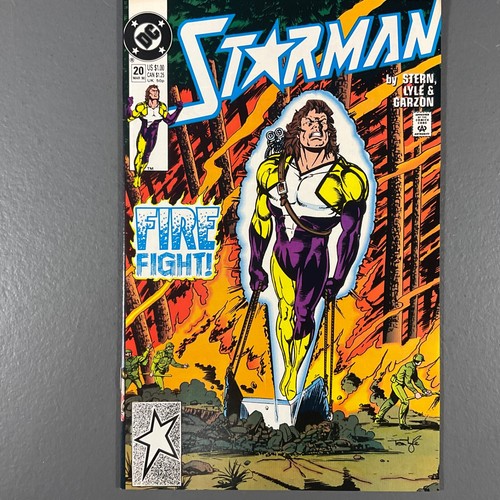 LOT OF 5 - Starman Vintage DC Universe Comic Books Issues #16-20 - 1989-90 - Picture 23 of 24