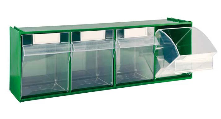 Cassettiera porta minuteria 4 cassetti basculanti MOBIL PLASTIC madia 4