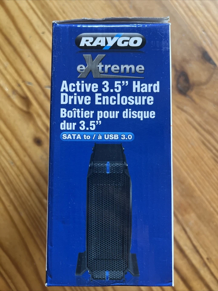 New Raygo Active 3.5" Hard Drive Enclosure SATA To /a USB 3.0 - Image 3 of 4