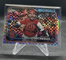 2024 Topps Chrome Willson Contreras #234 X-Fractor St. Louis Cardinals