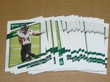 2021 Panini Donruss BASE LOT OF 25 CARDS KEELAN COLE JETS #136