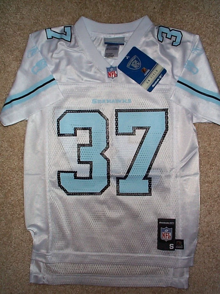 Camiseta deportiva juvenil Reebok Seattle Seahawks Shaun Alexander NFL *NIÑAS* (s-pequeña 7-8) Foto 2 de 3