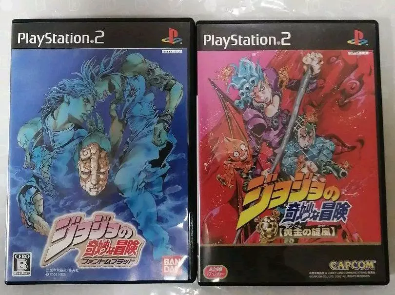 JOJO BIZARRE ADVENTURE Golden Wind Complete Set Japan Playstation