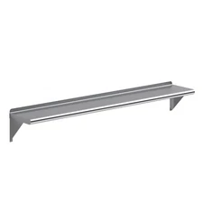 10 in. x 60 in. Stainless Steel Wall Shelf