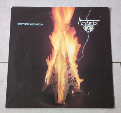 Accept  Restless And Wild Vinyl LP Schallplatte 1982 GER Brain Heavy Metal VG/EX
