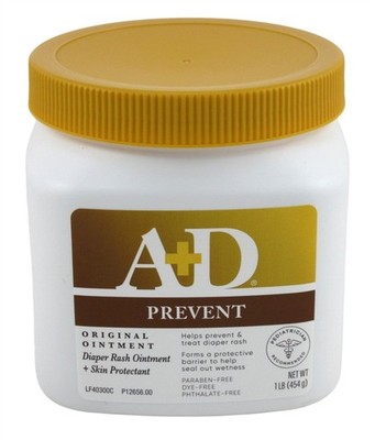(2 PACK) A+D Original Ointment 16 Ounce Diaper Rash & Skin Protectant