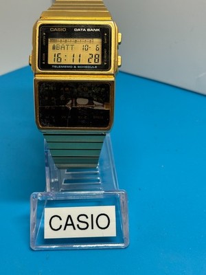 Casio DBC-610 DATA Bank Quartz Vintage Herrenuhr