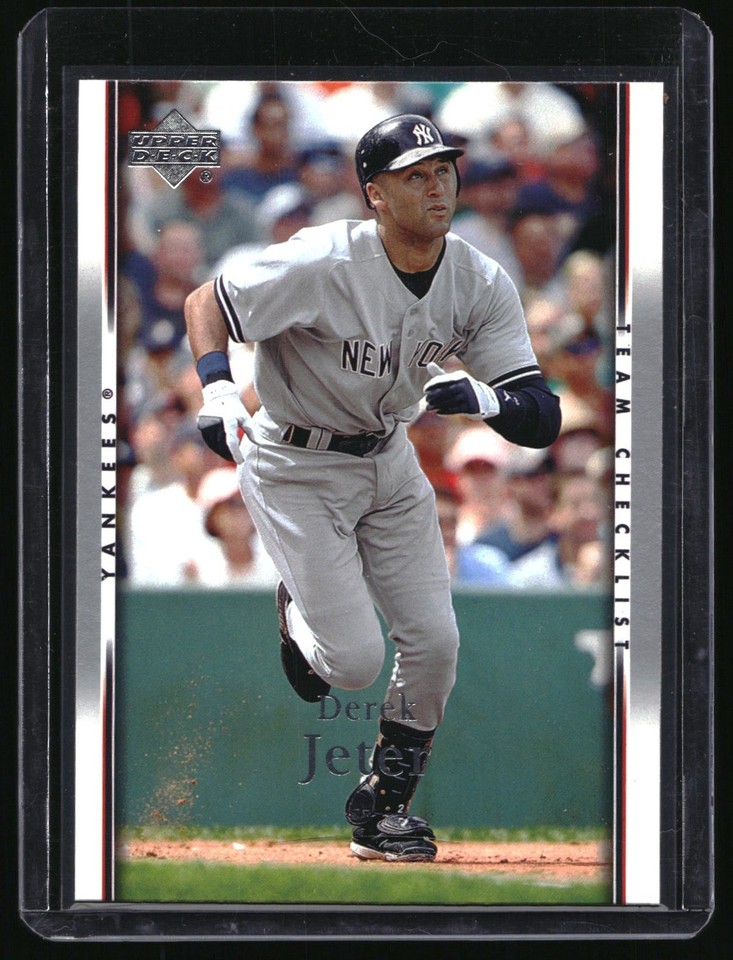 2007 Upper Deck Series 2 #479 Derek Jeter Yankees Checklist 2007 Upper Deck Series 2 #479 Derek Jeter Yankees Checklist