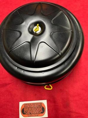 OIL BATH AIR CLEANER 40'S 50'S MO-PAR CHRYSLER HEMI 2 BARREL - Image 1 of 4