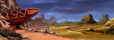 Transformers Vintage G1 Masterpiece Studio Series Dinobot Ark Diorama Backdrop 1