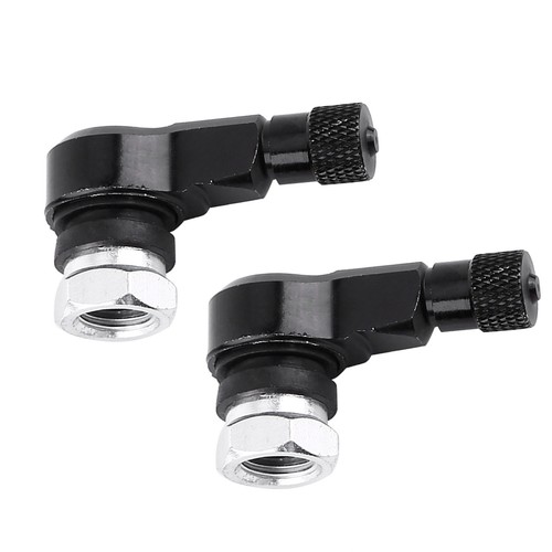2pcs 11.3mm Universal Motorcycle Aluminum Wheels Tire Valve Stems Caps 90 De SPG - Picture 5 of 12