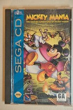 Mickey Mania: The Timeless Adventures of Mickey Mouse (Sega CD, 1994) SIB