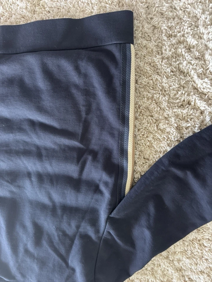 Herno Hombre Puffer Con Mangas Tejidas y Espalda, Rayas En Los Laterales, Talla 58 Foto 3 de 4