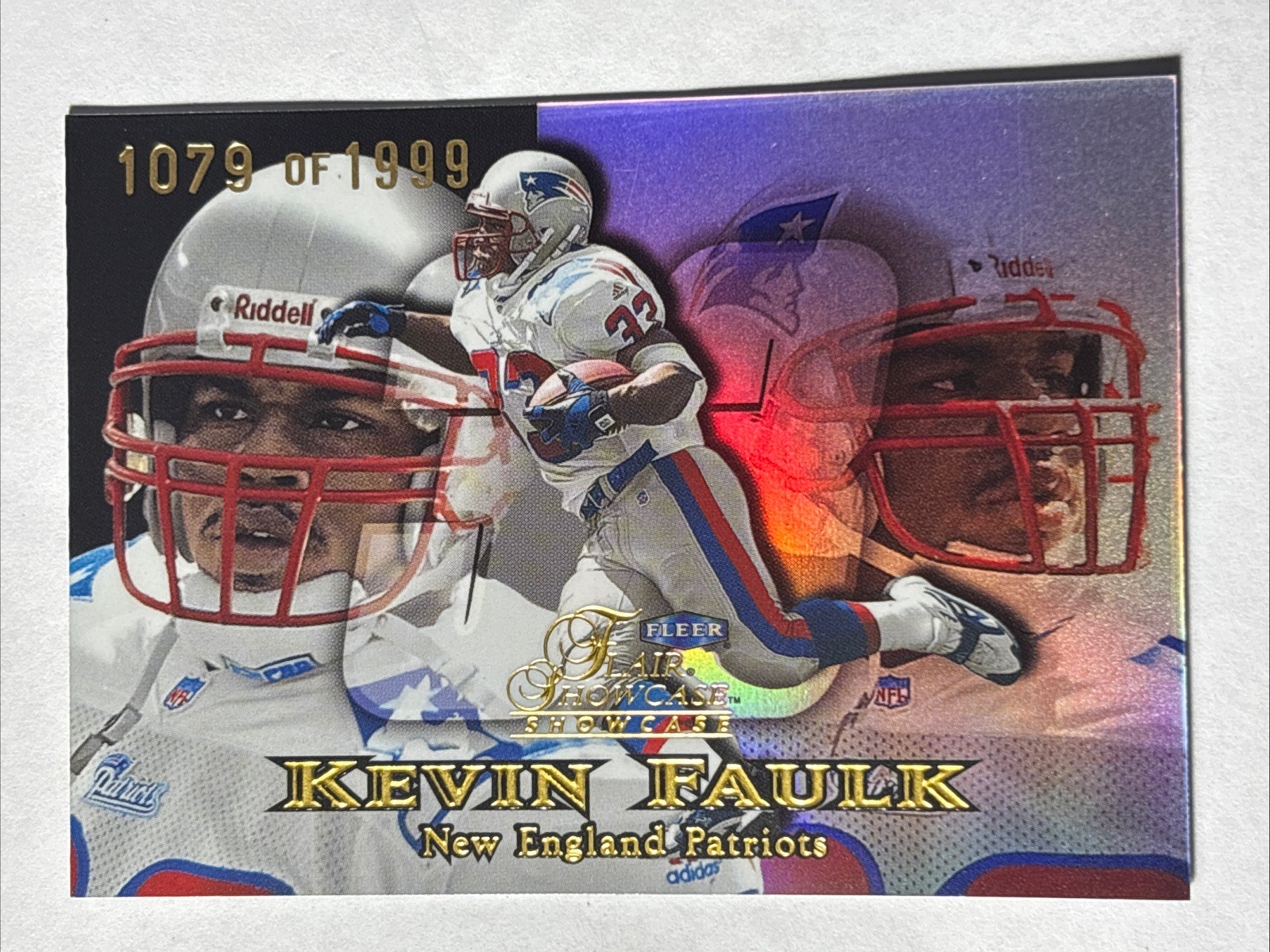Kevin Faulk Flair Showcase #172 Base