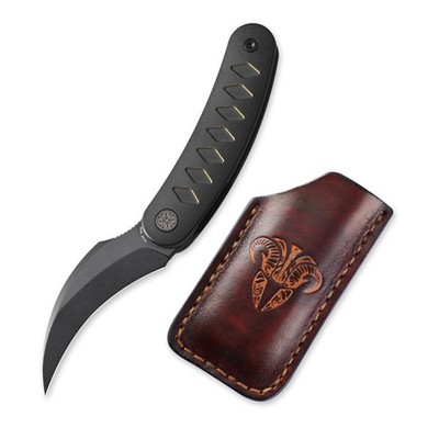 Knife Kage-C03 Front Flipper Knife,2.52'' M390 Stonewashed Blade Pocket Knife,...
