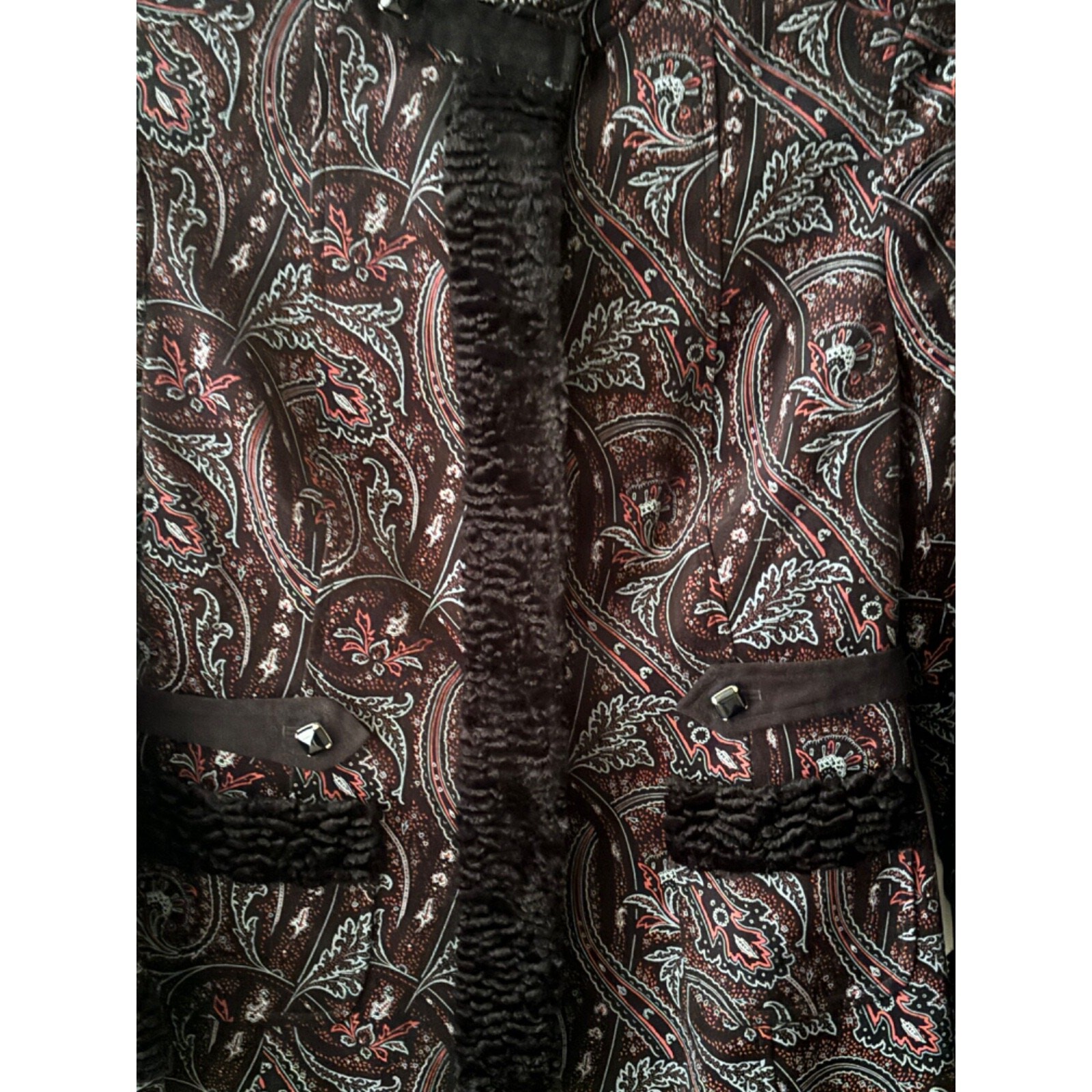 Beautiful Doncaster Multicolored Jacket with Velv… - image 5