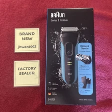Braun Series 3 ProSkin 3040s Rechargeable Wet Dry Men's Electric Shaver New