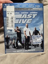 Fast Five Extended Edition Blu-ray/DVD/Digital Copy Universal Deleted Scenes